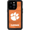 Clemson University Orange Jersey iPhone 15 Pro Waterproof Case